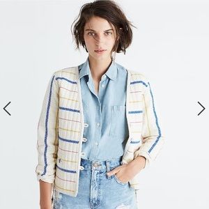 Madewell Quilted Side-Tie Jacket NWT